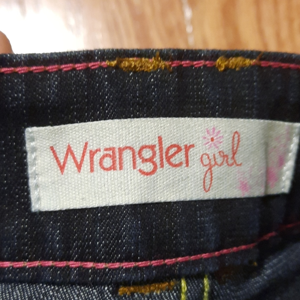 Girls Wrangler adjustable waist Jeans - Picture 2 of 5